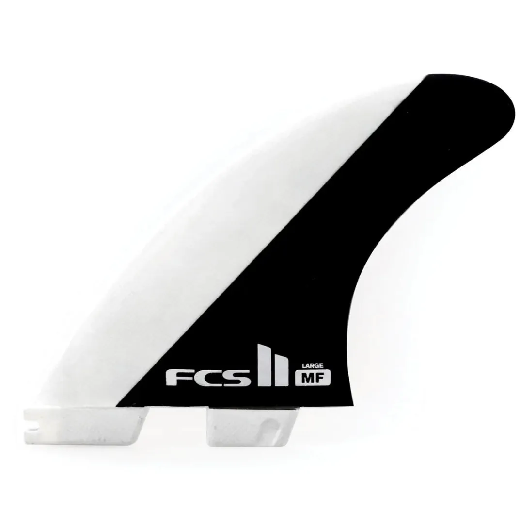 FCS II MF PC Tri Fin Set Black/White
