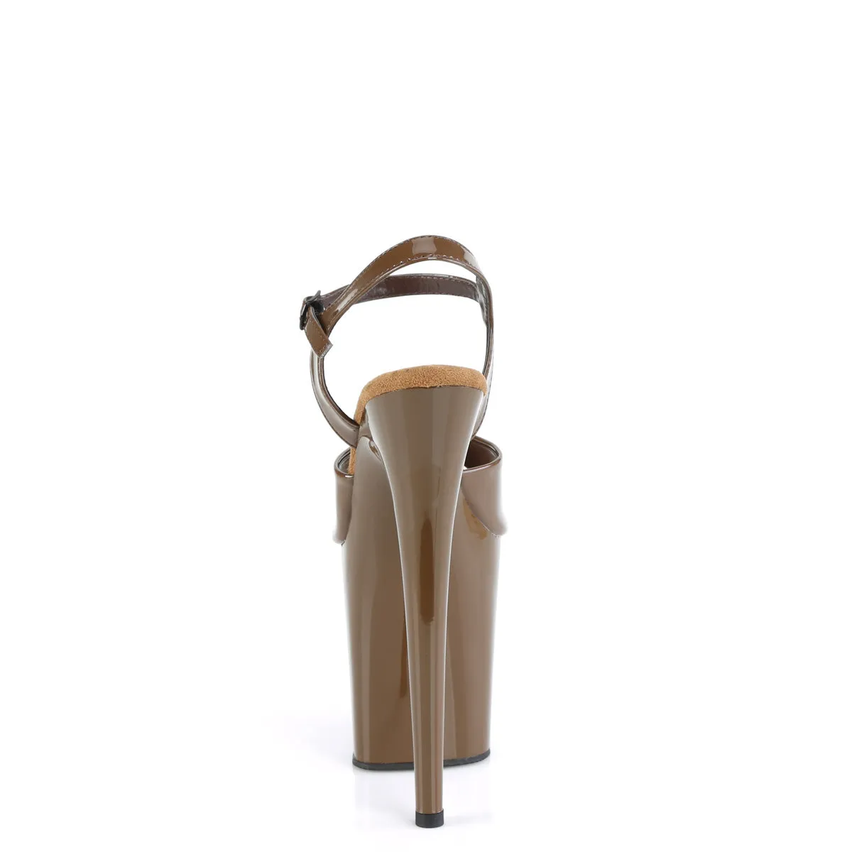 FLAMINGO-809  Mocha Patent/Mocha