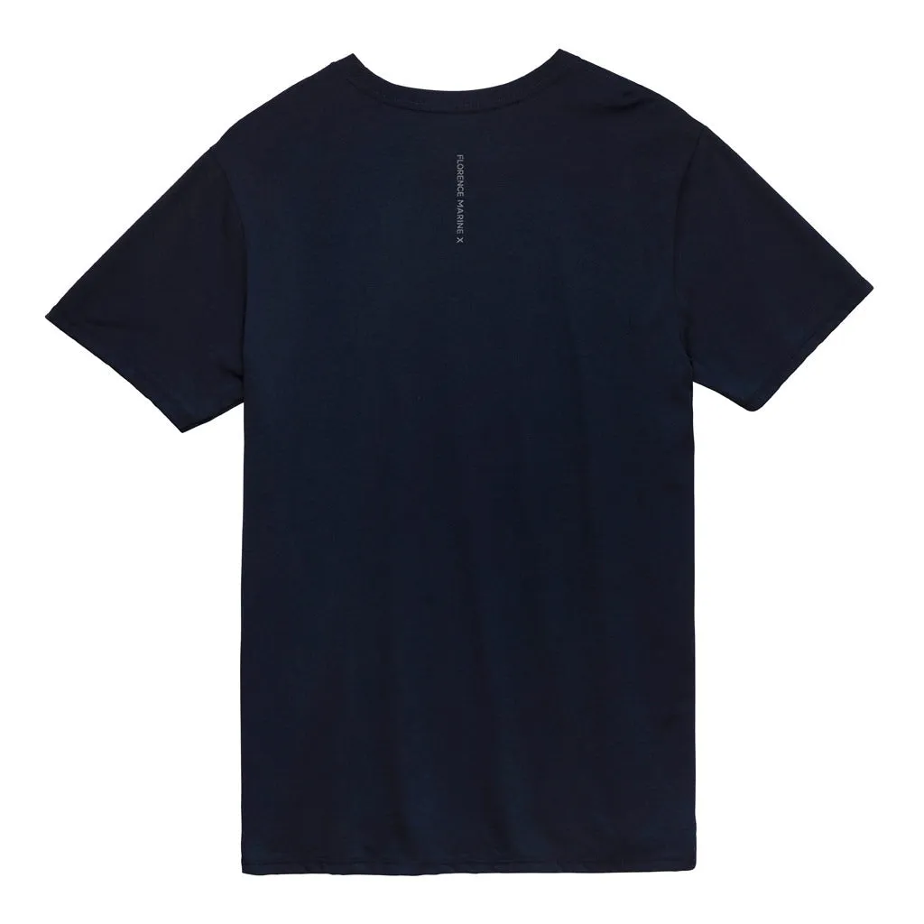 Florence Marine X - Burgee T-Shirt - Navy