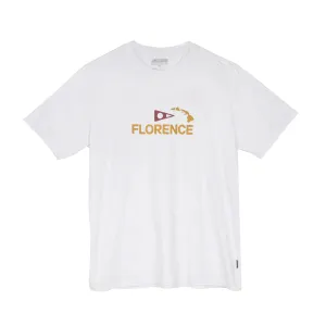Florence Marine X - Logo Island Chain T-Shirt - White