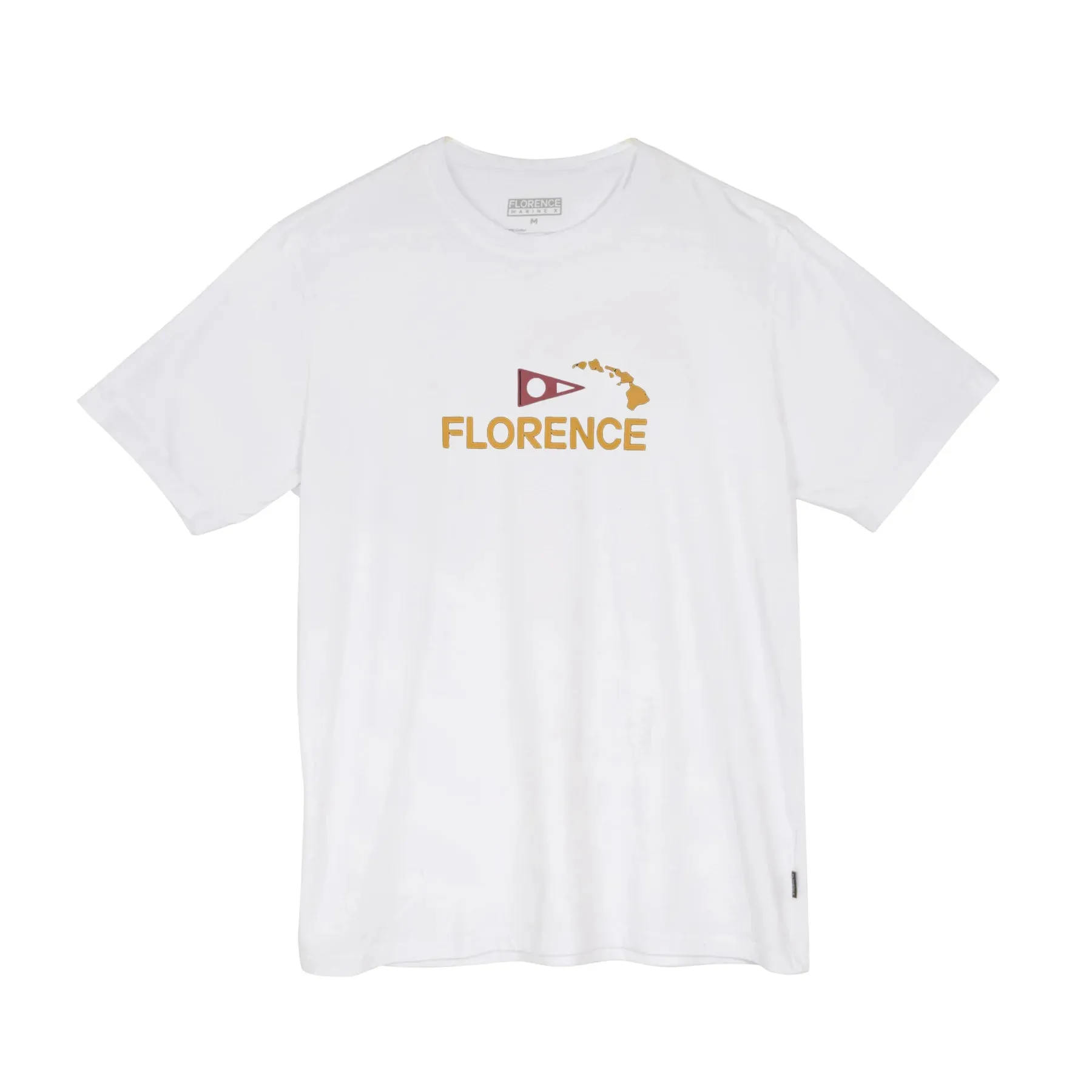 Florence Marine X - Logo Island Chain T-Shirt - White
