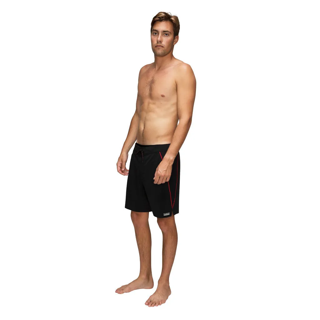Florence Marine X - Outline Boardshort - Black