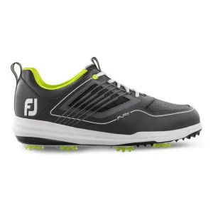 FootJoy FJ Fury Shoes-Previous Season Style 9.0 Charcoal/Lime (51102) M