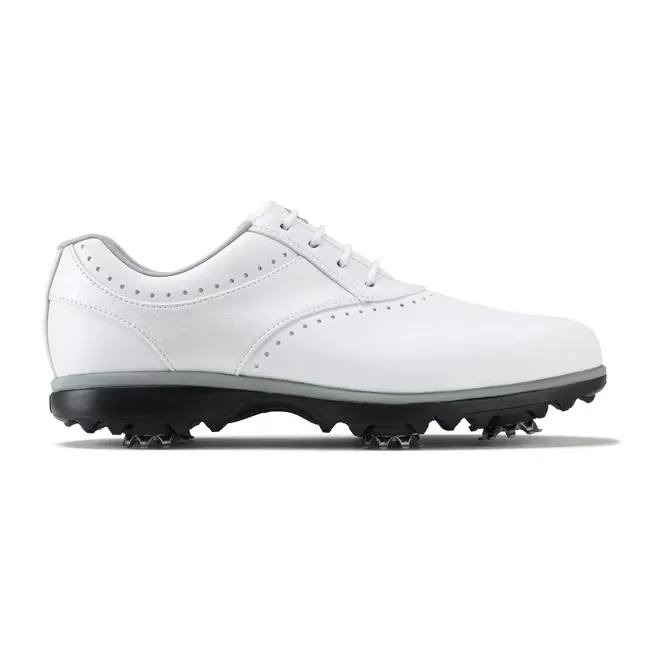 FootJoy Ladies eMerge Cleated Swept Shoes-Previous Season Style 9.0 White (#93913) M