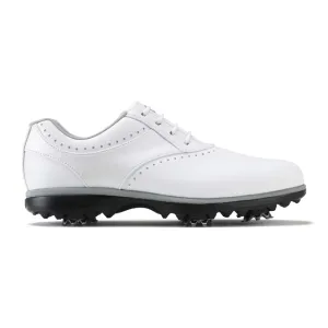 FootJoy Ladies eMerge Cleated Swept Shoes-Previous Season Style 9.0 White (#93913) M