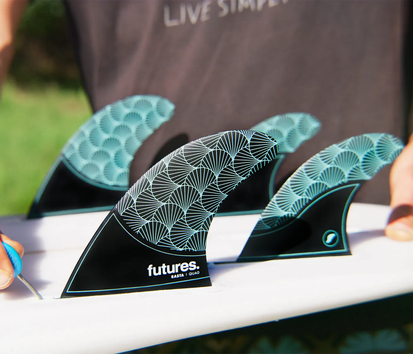 Futures Rasta Quad Medium