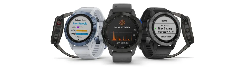 Garmin Fēnix 6 – Pro Solar Edition Black with Slate Grey band