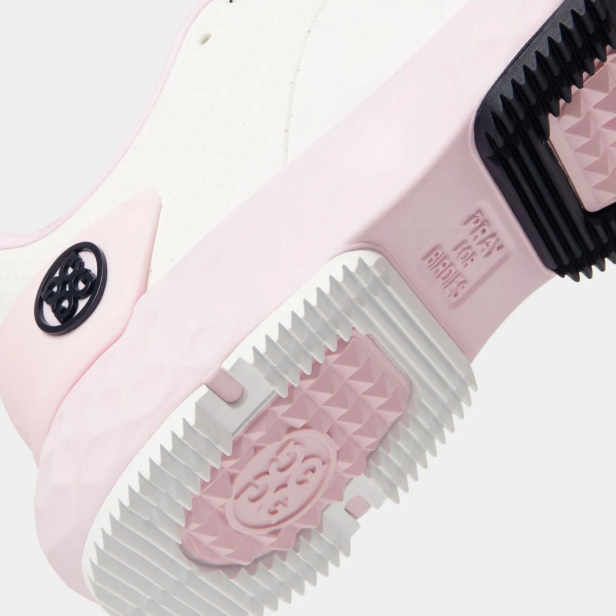 G/FORE MG4  Perforated Womens Golf Shoe - Snow/Blush