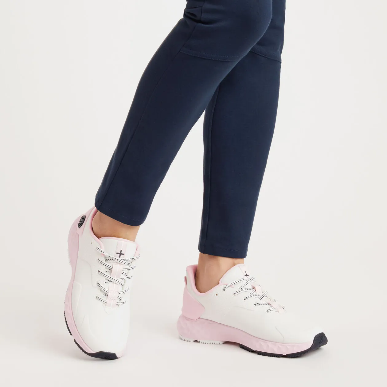 G/FORE MG4  Perforated Womens Golf Shoe - Snow/Blush