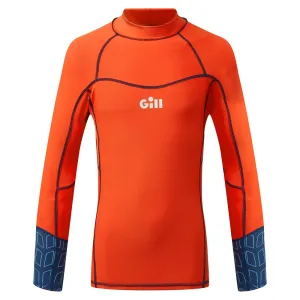 Gill Junior Pro Rash Vest Long Sleeve