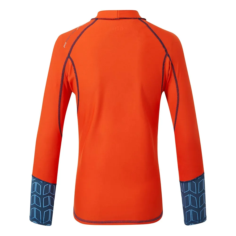 Gill Junior Pro Rash Vest Long Sleeve