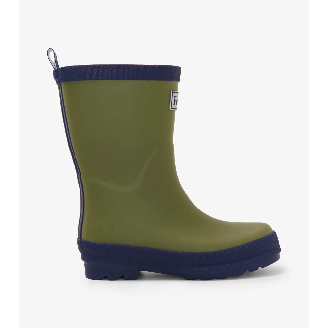 Hatley Forest Green Matte Rain Boots - Loden Green