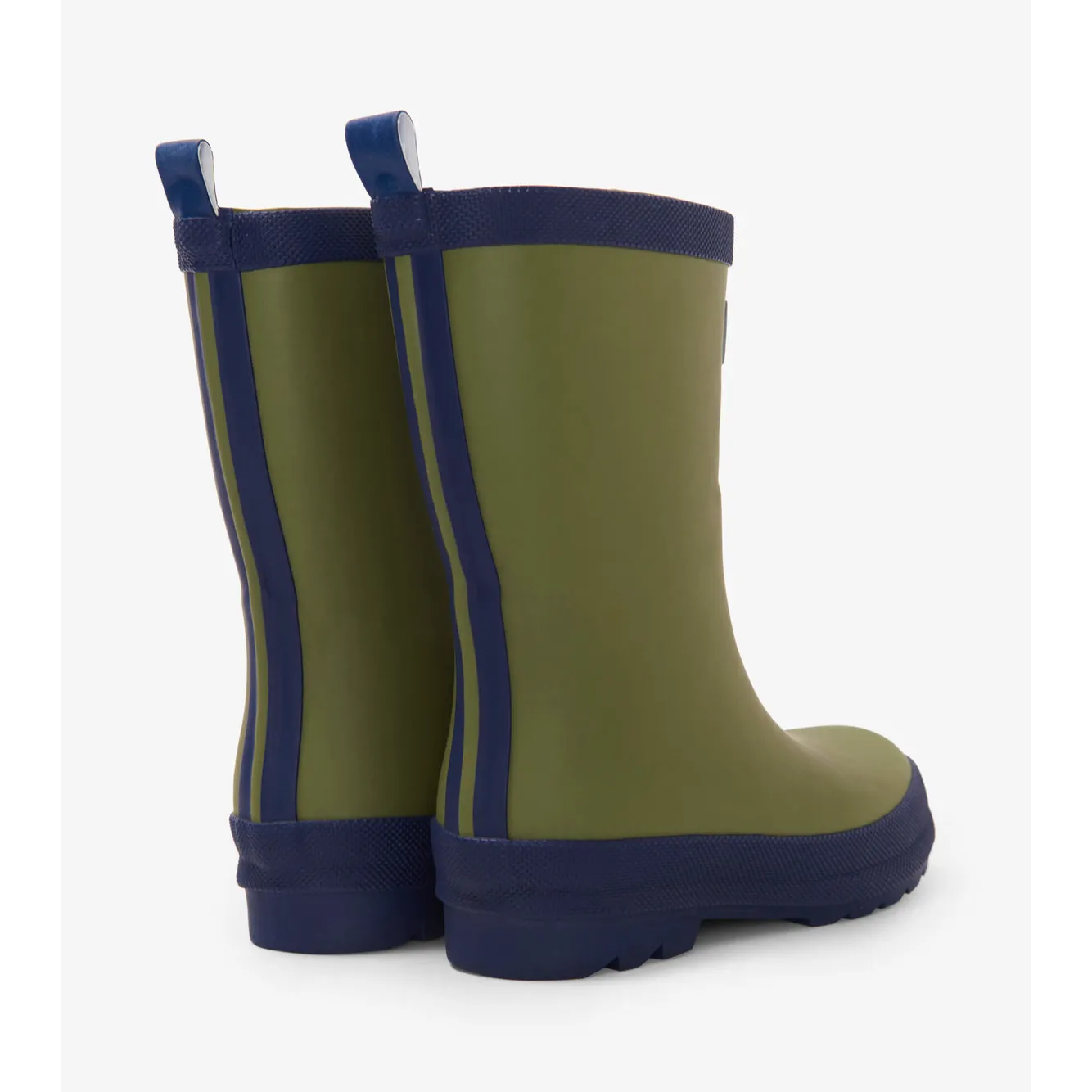 Hatley Forest Green Matte Rain Boots - Loden Green