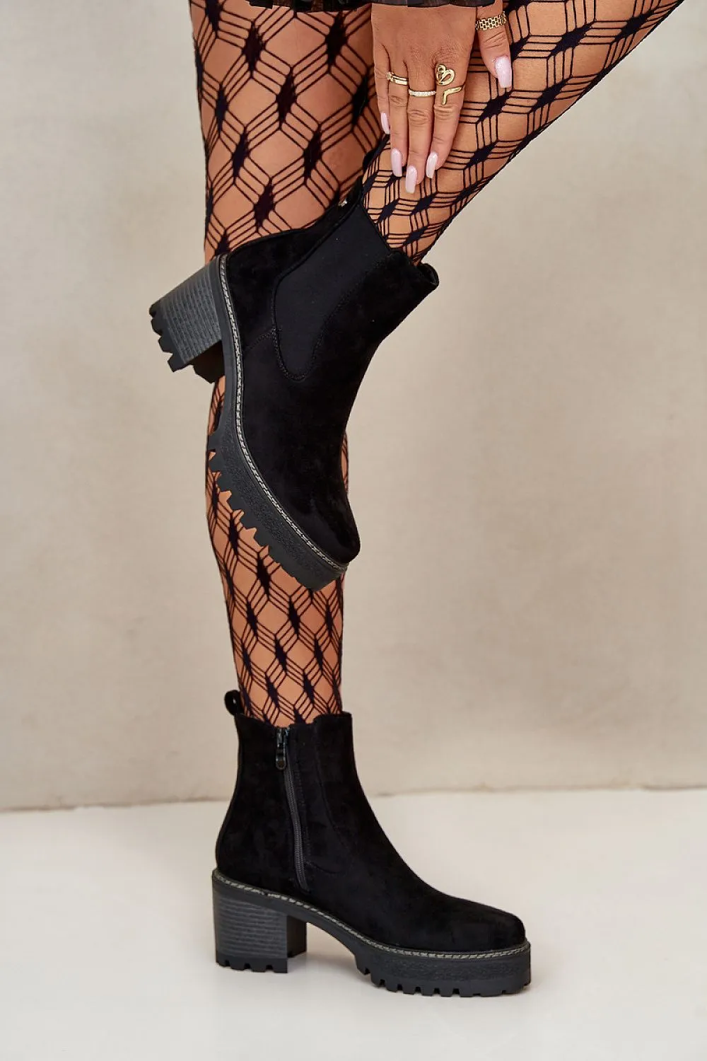 Heel boots