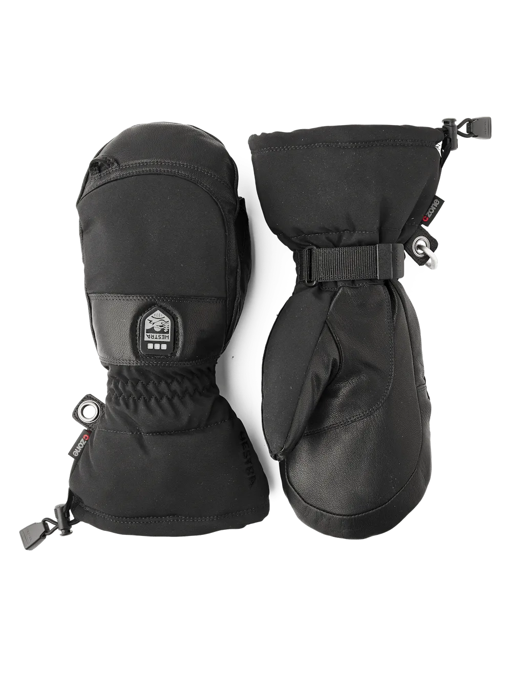 Hestra Heater Gauntlet Mitt- Black