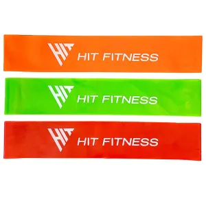 Hit Fitness Resistance Band Pack (Light - Heavy)