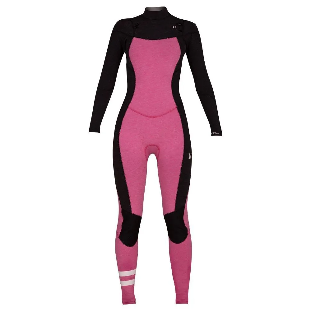 HURLEY WMS ADVANTAGE PLUS 3/2 CHEST ZIP PINK