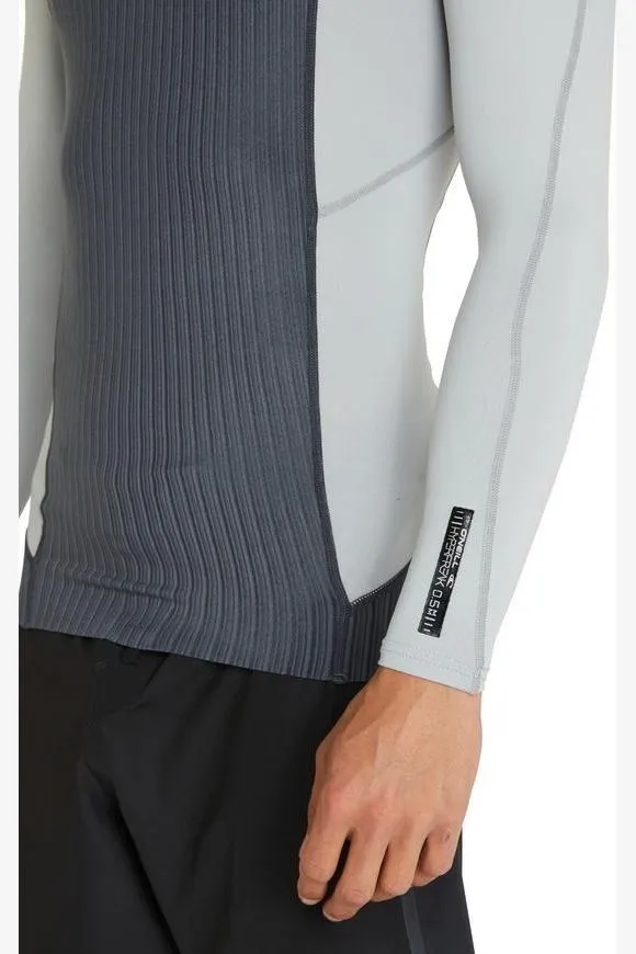 HYPERFREAK TB3X NEO/LYCRA LS CREW - GRAPHITE/COOL GREY
