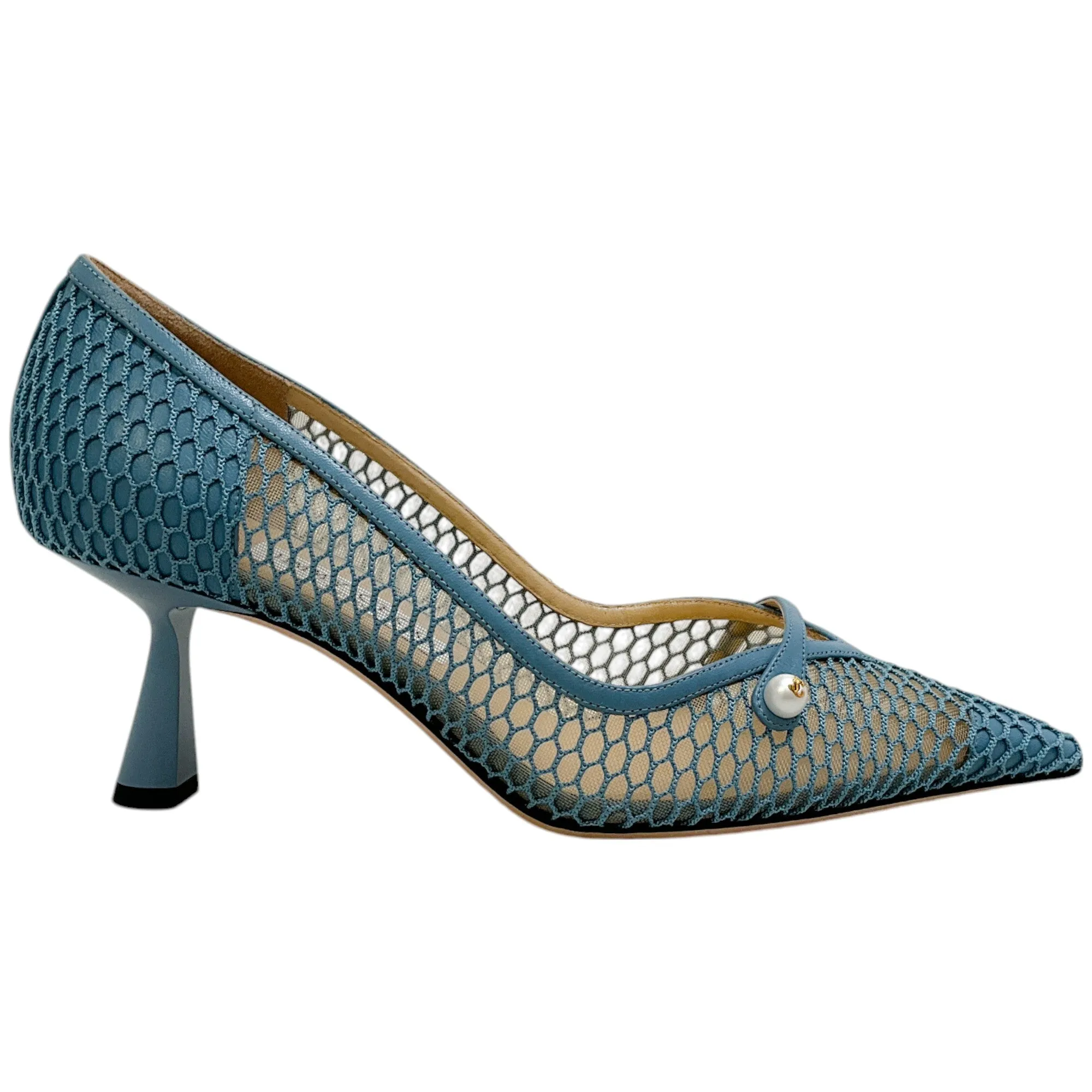 Jimmy Choo Smoky Blue Rosalina 65 Pumps