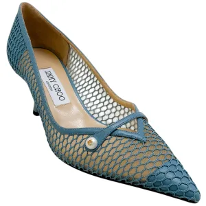 Jimmy Choo Smoky Blue Rosalina 65 Pumps