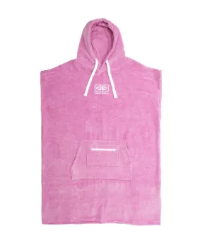 Ladies Hooded Poncho Towel - Musk Pink
