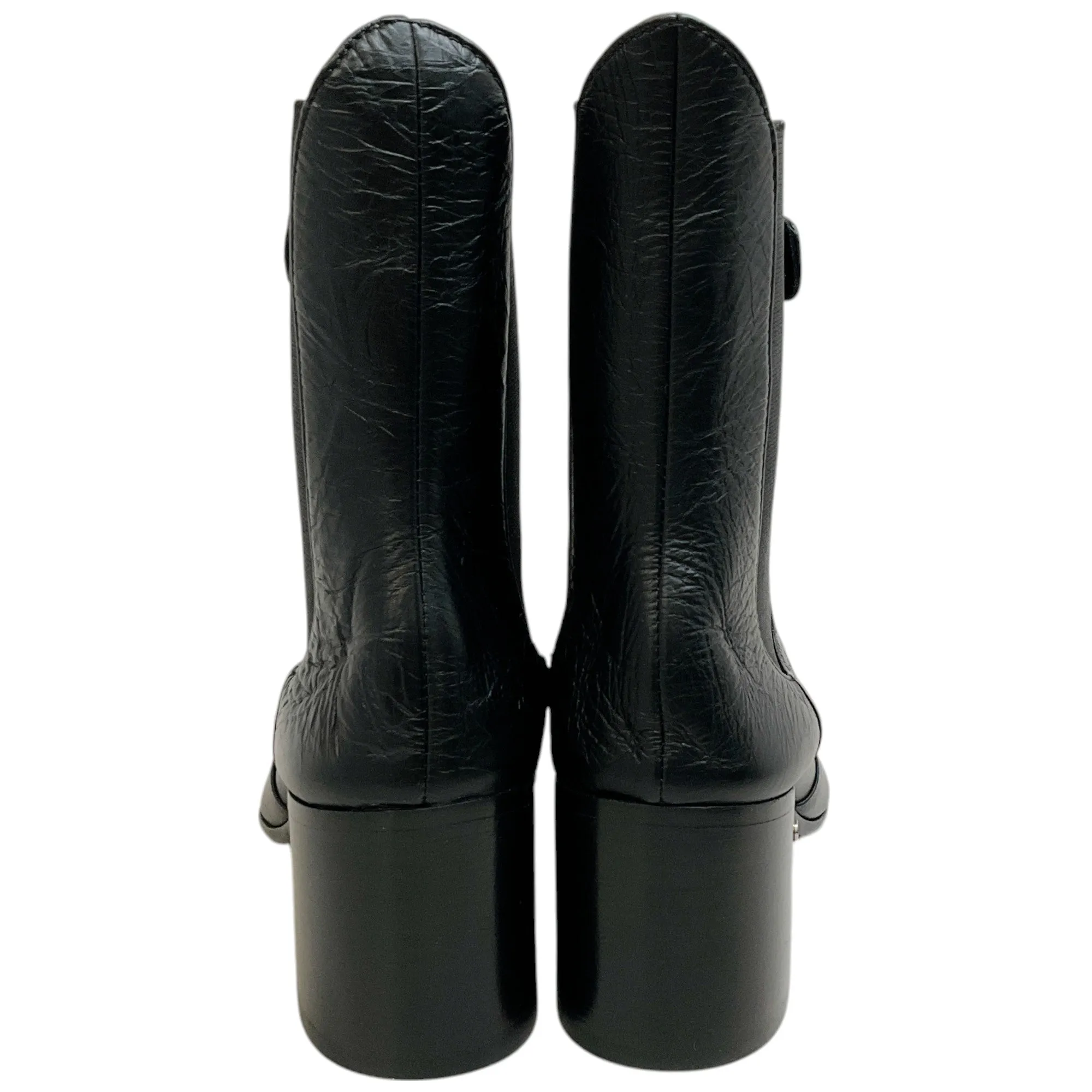 Laurence Dacade Black Leather Angie Ankle Boots