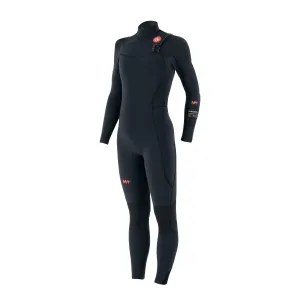 Manera Magma Meteor Women 4/3 Front Zip Black