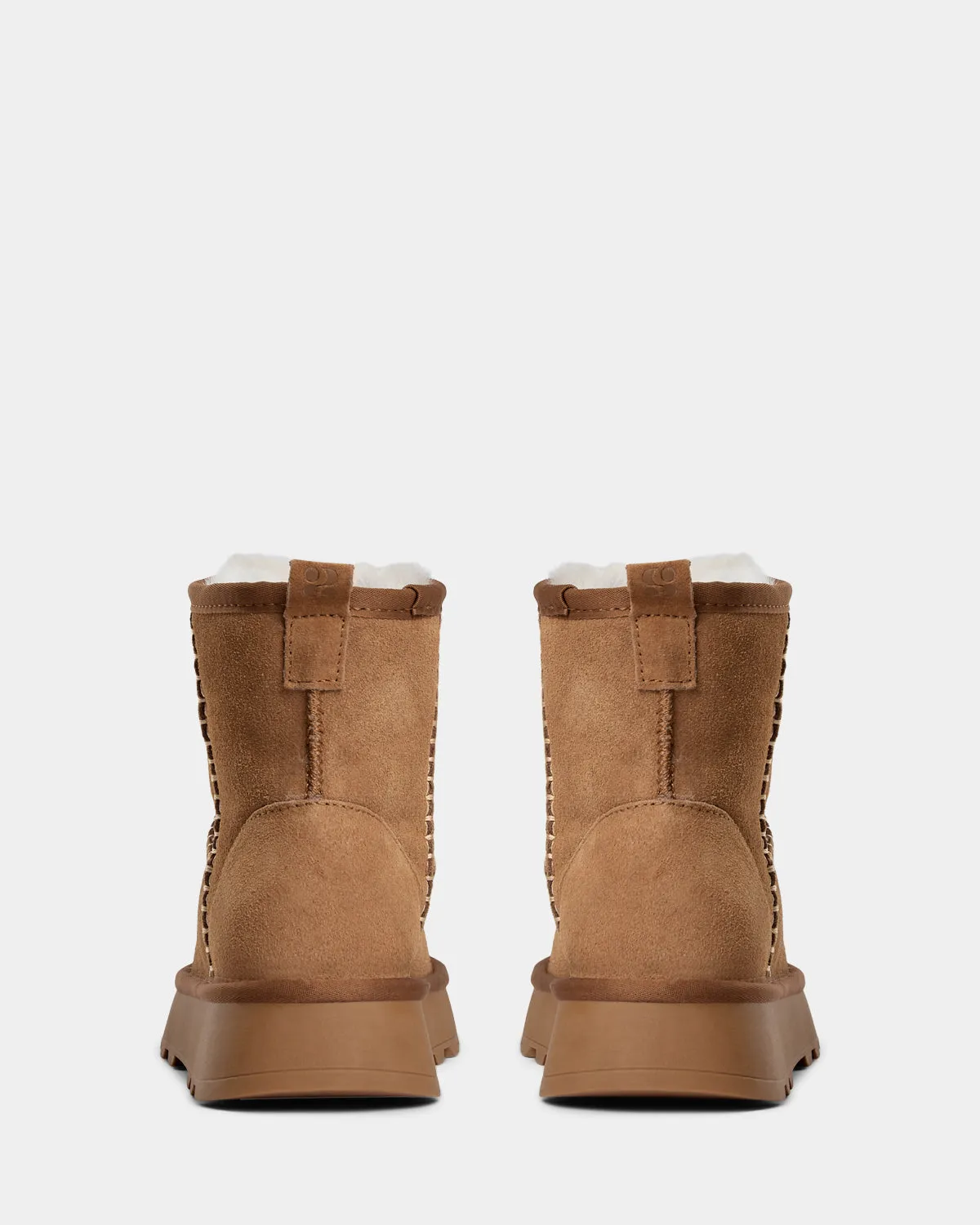 MARIESW TEDDY BOOT - Tan