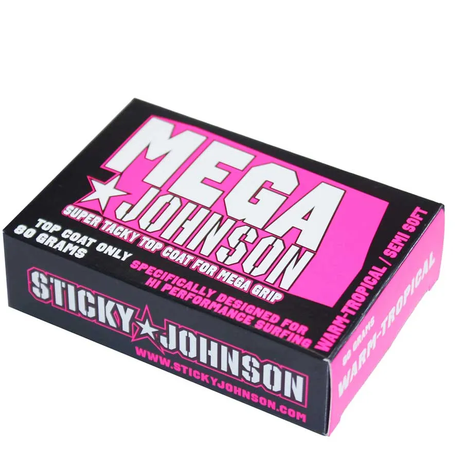 Mega Johnson Top Coat Surf Wax 80g
