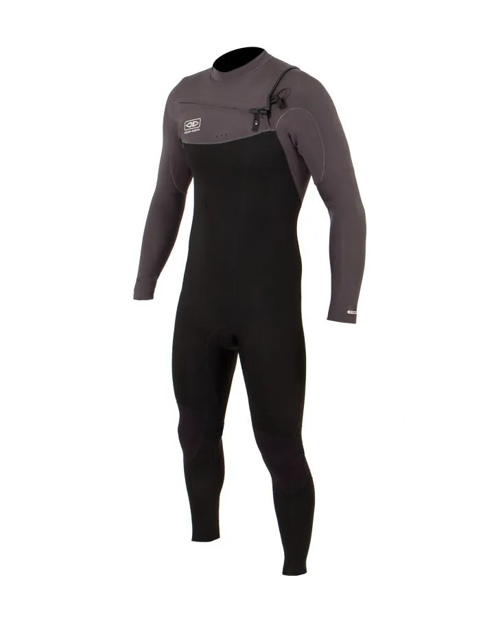 Mens Free-flex Chest Zip 4/3mm Wetsuit - Steamer
