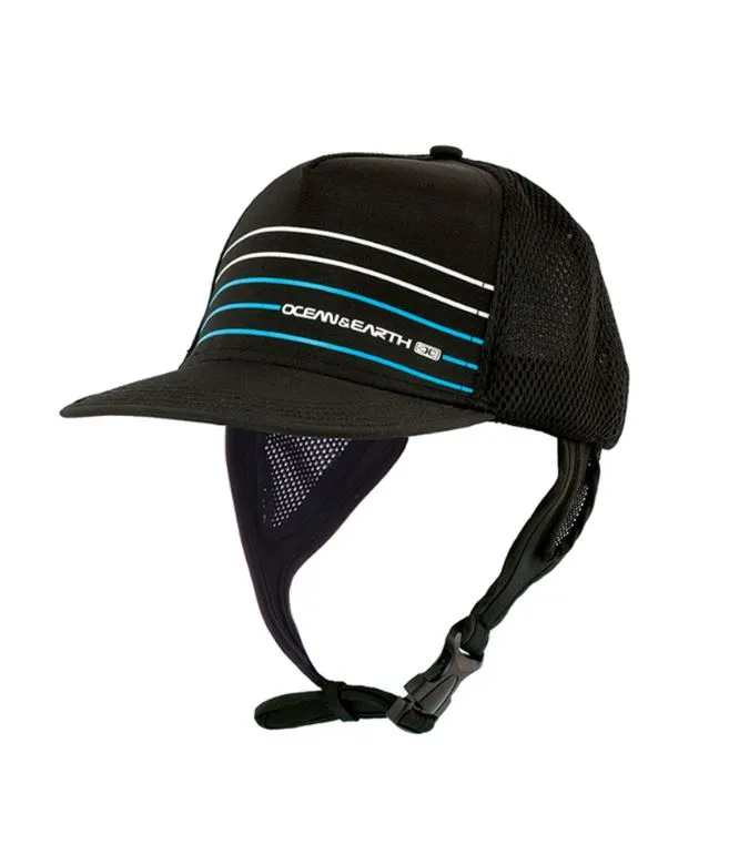 Mens Kuta Mesh Trucker surf hat - Blue