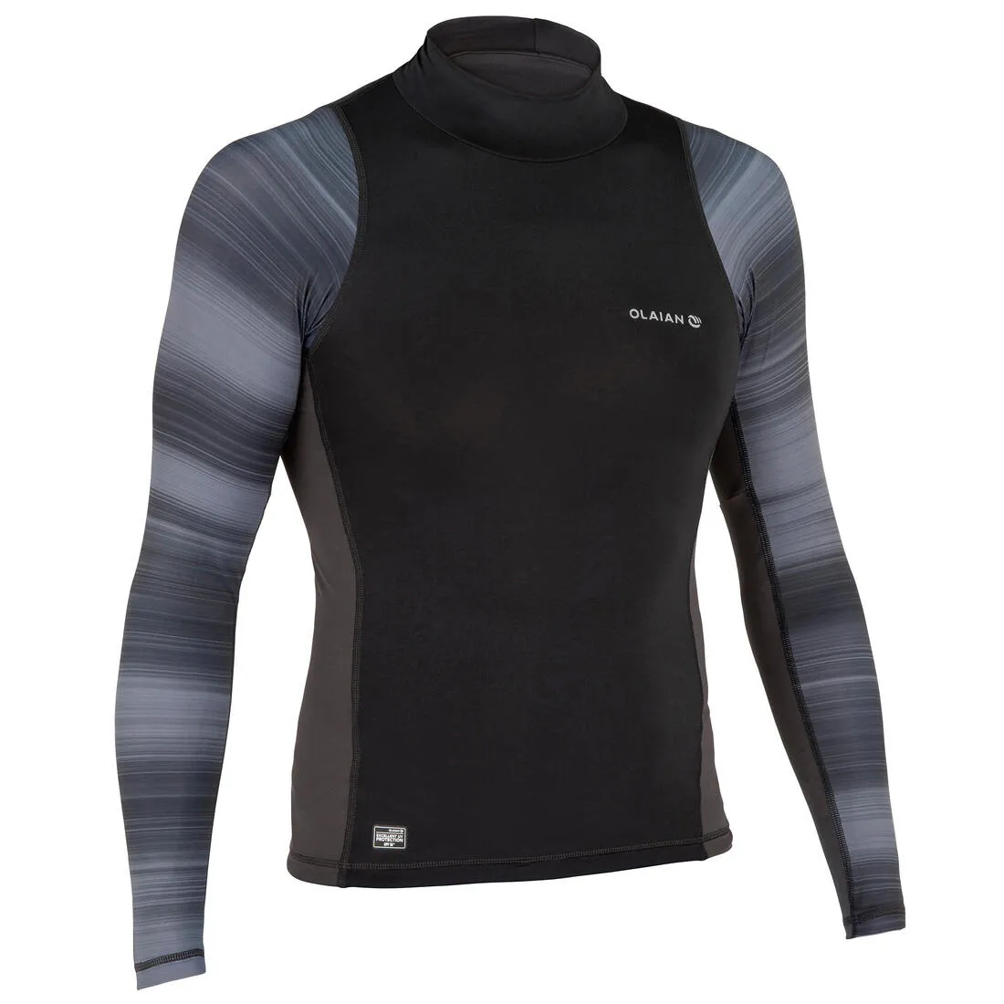 Men's Surfing Long Sleeve UV Protection Top T-Shirt 500