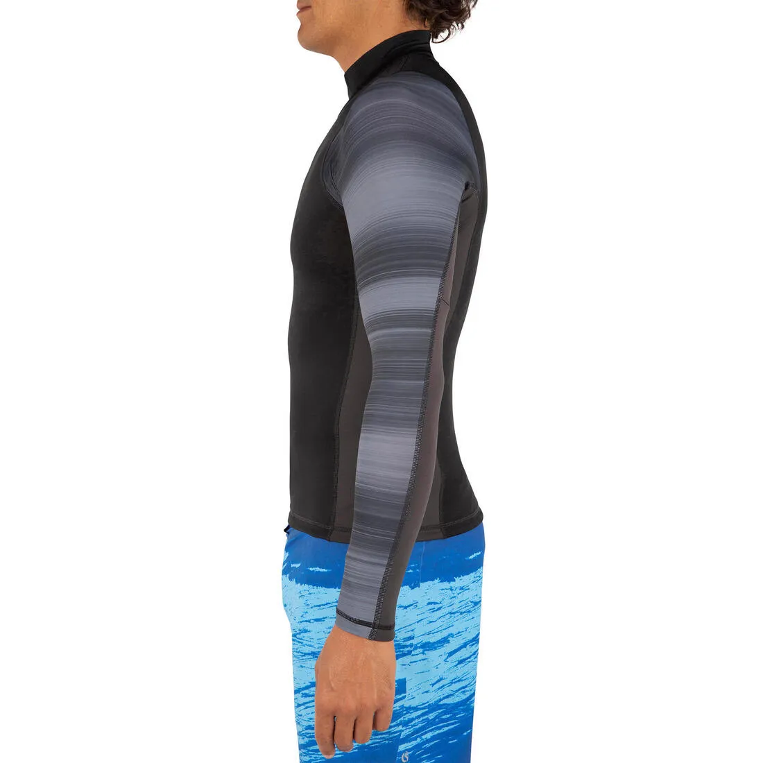 Men's Surfing Long Sleeve UV Protection Top T-Shirt 500