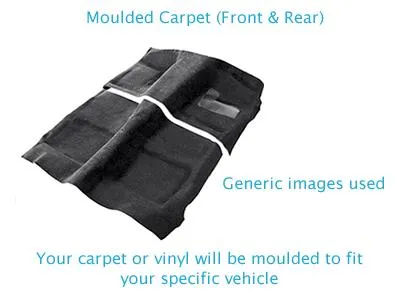 Moulded carpet or vinyl for Volkswagen, Golf, (1976 - 1980), CONVERTIBLE