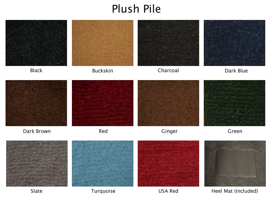 Moulded carpet or vinyl for Volkswagen, Golf, (1976 - 1980), CONVERTIBLE