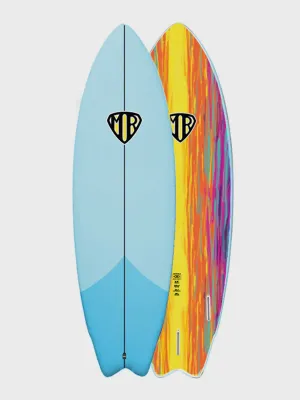 MR Epoxy Super Twin Tri Fin Softboard