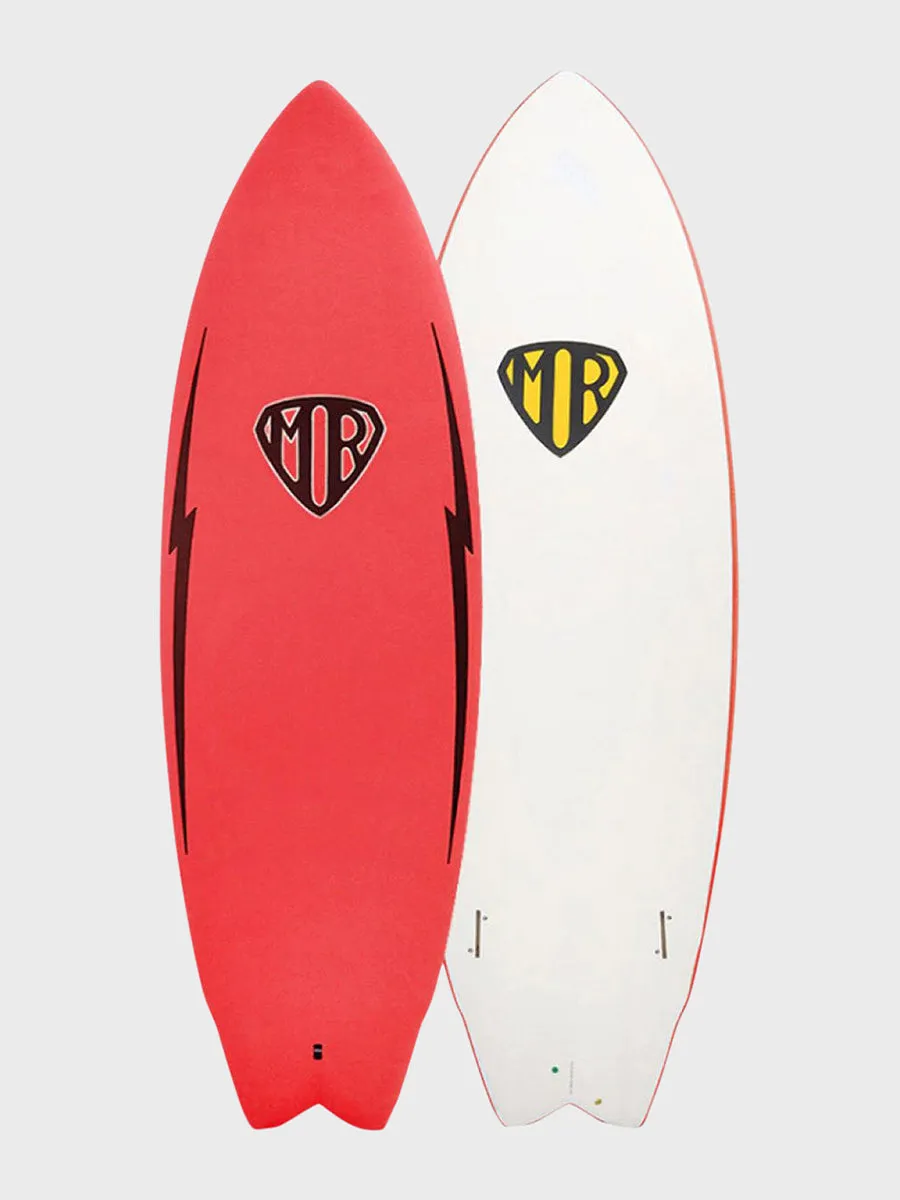 MR Epoxy Super Twin Tri Fin Softboard