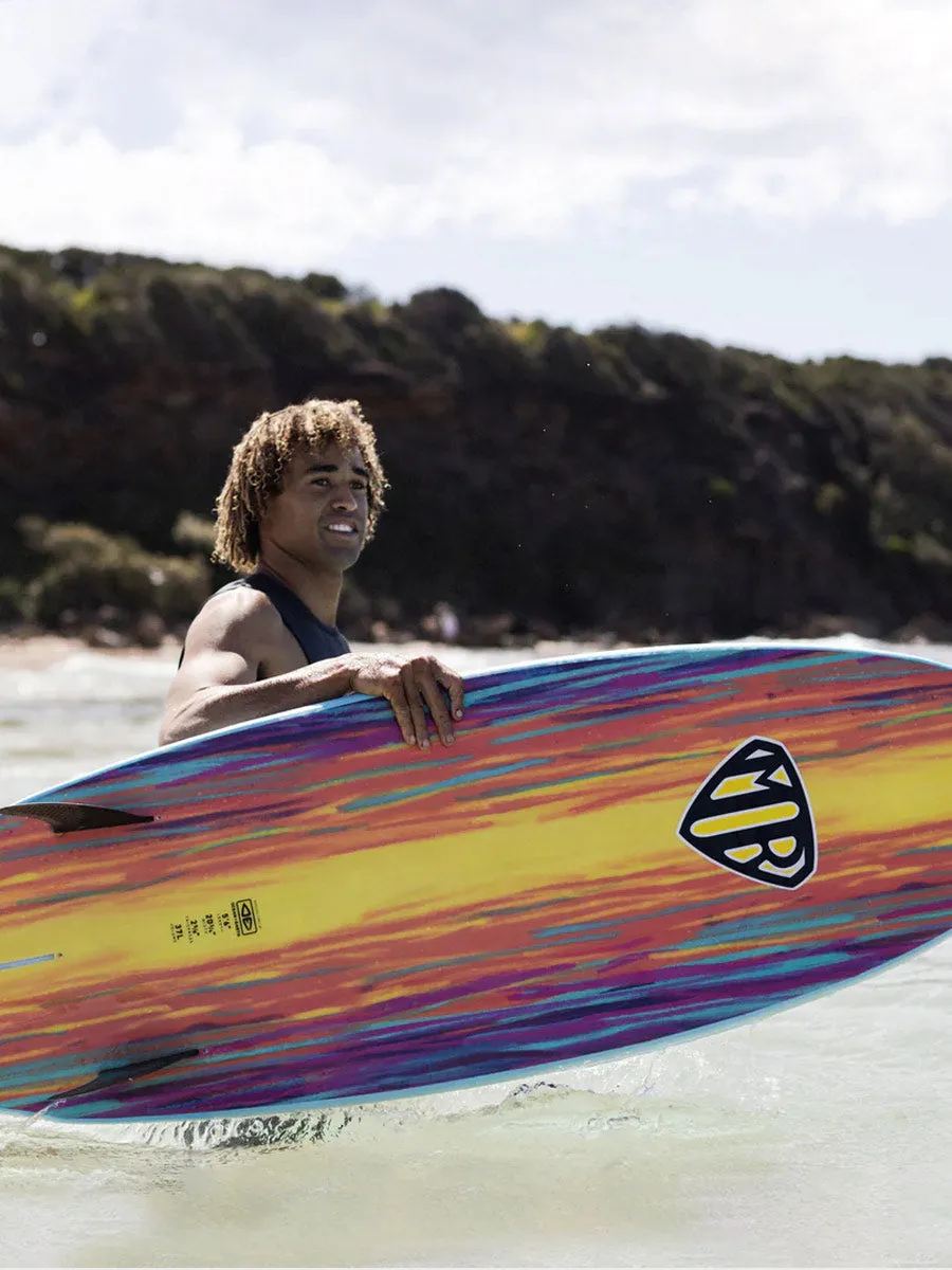 MR Epoxy Super Twin Tri Fin Softboard