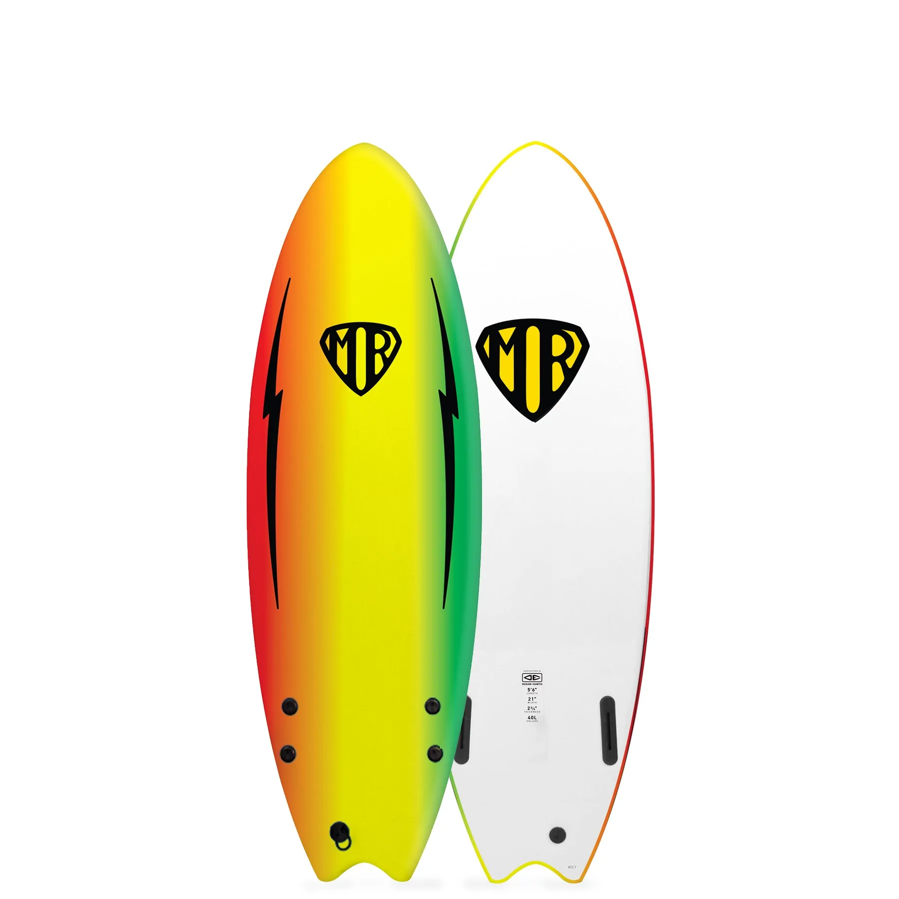 MR Ezi-Rider Twin Fin 5'6
