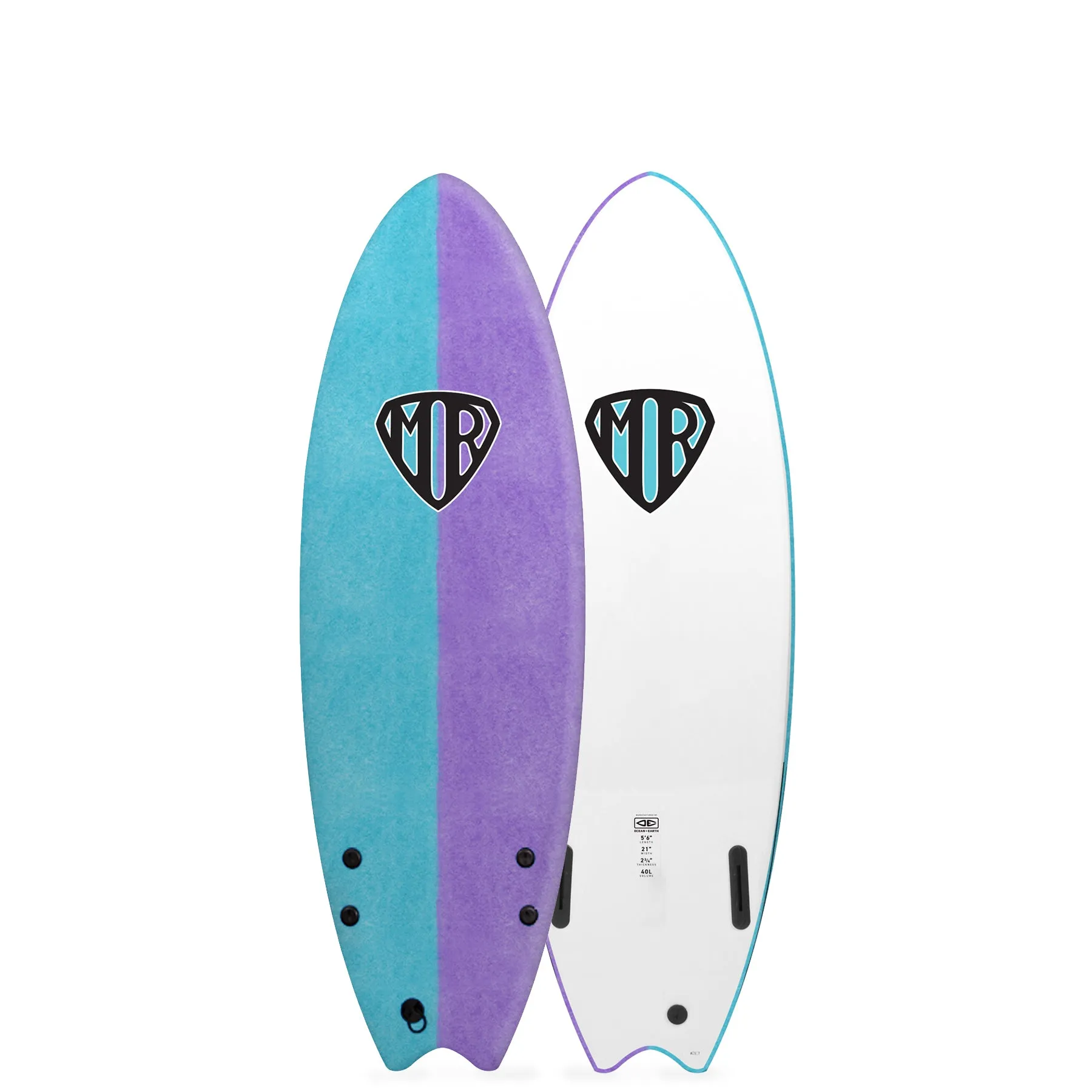 MR Ezi-Rider Twin Fin 5'6