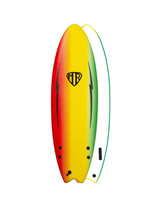 MR Ezi-Rider Twin Fin 6'0