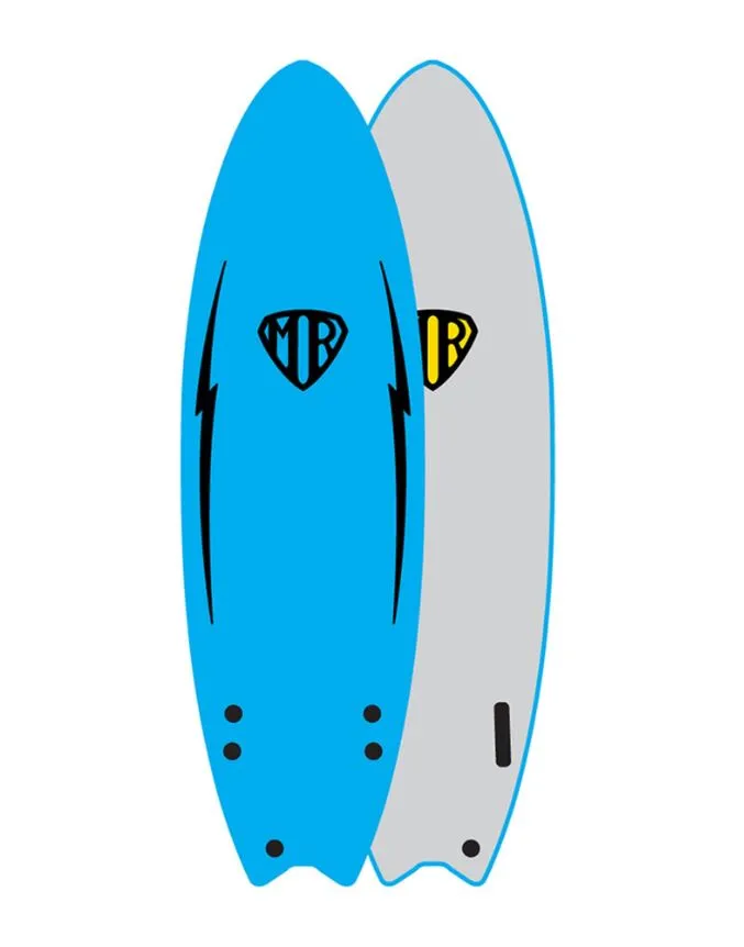 MR Ezi-Rider Twin Fin 6'0