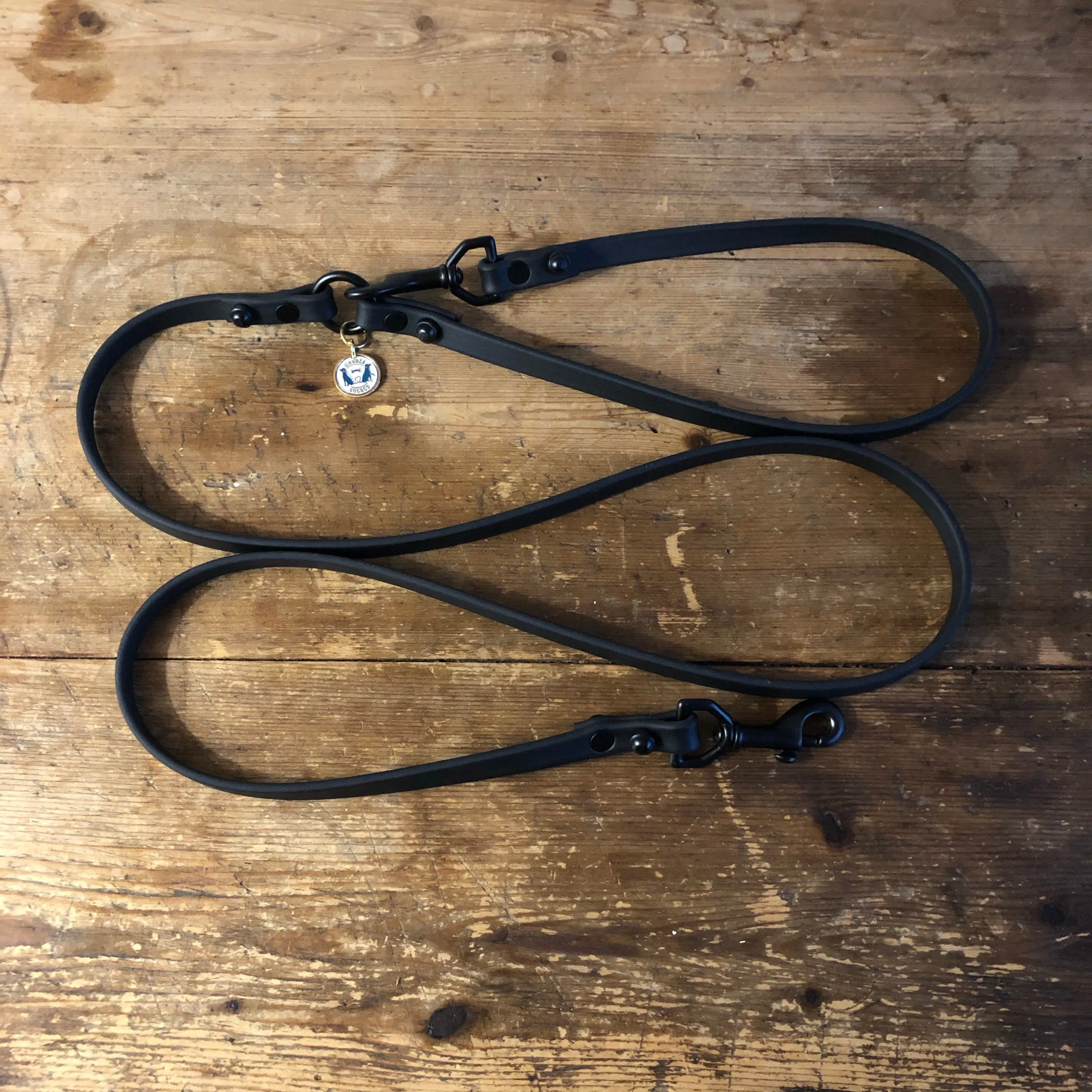 Multi-Way Waterproof Leash: IMI - Black   Black