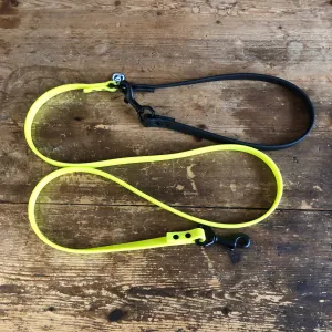 Multi-Way Waterproof Leash: Neon Yellow   Black   Black