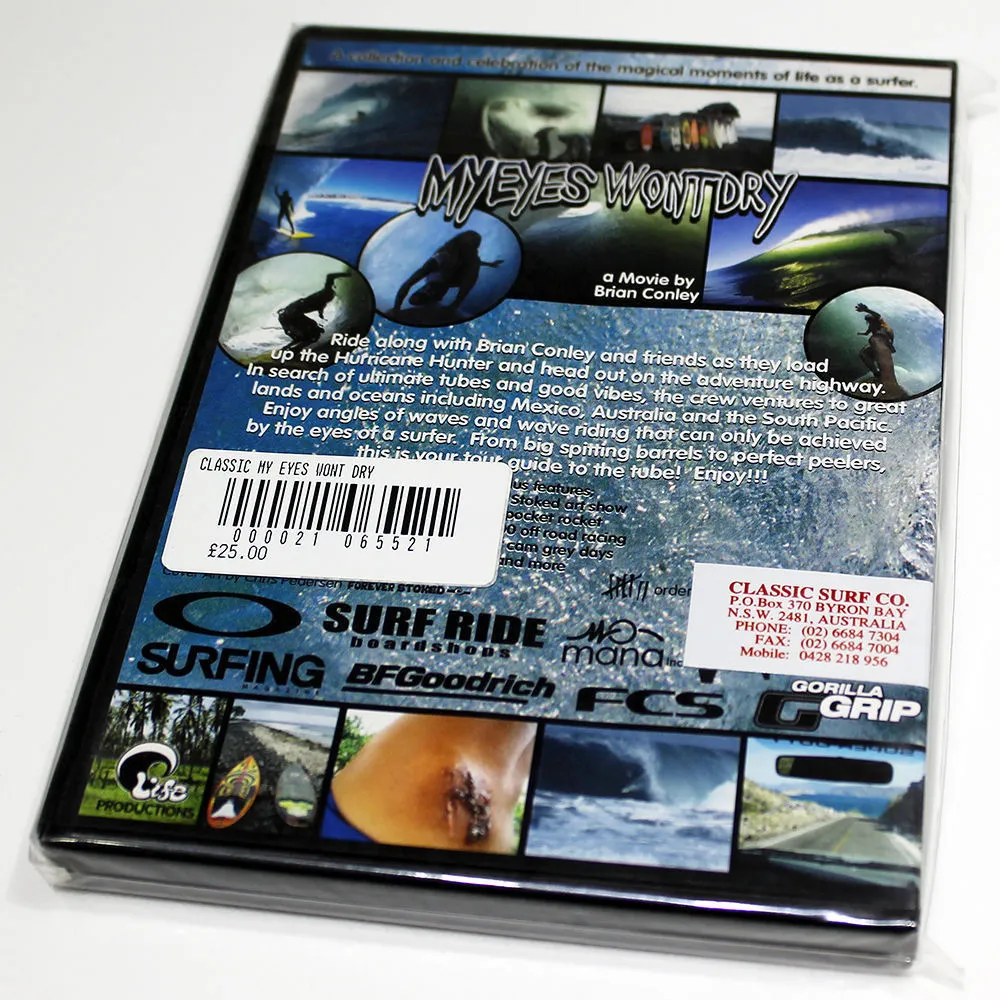My Eyes wont Dry DVD