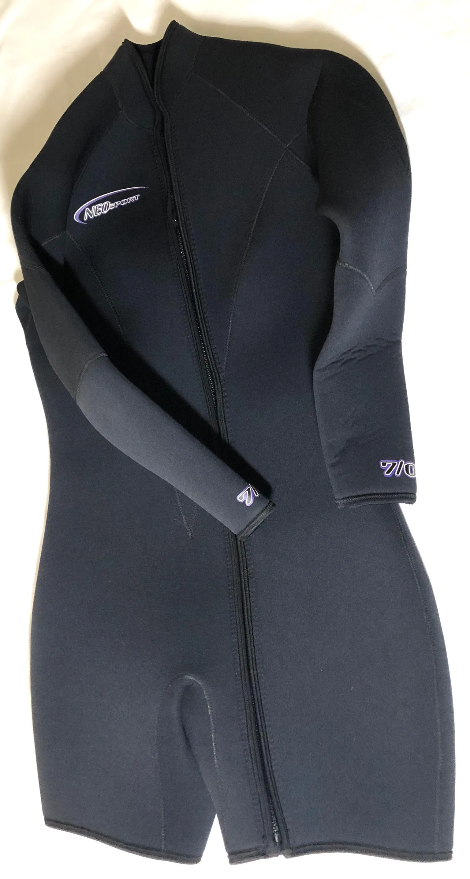 Neosport Ladies size 12  Jacket only 7mm wetsuit
