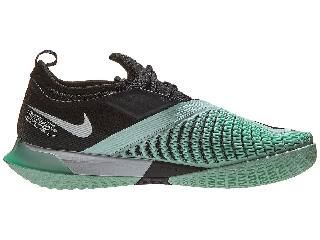Nike React Vapor NXT Black/White/Mint Men's Tennis Shoes - NEW ARRIVAL