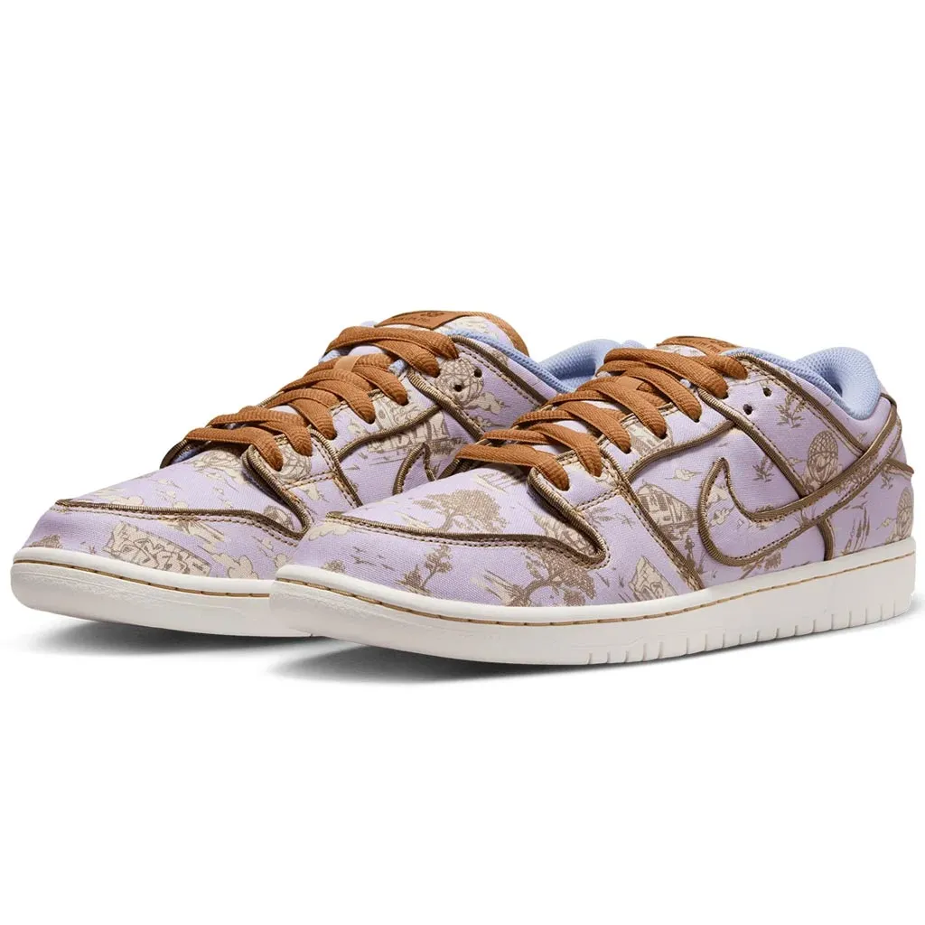 NIKE SB DUNK LOW PRO PREMIUM CITY OF STYLE - FOOTBALL GREY/COCONUT MILK-KHAKI