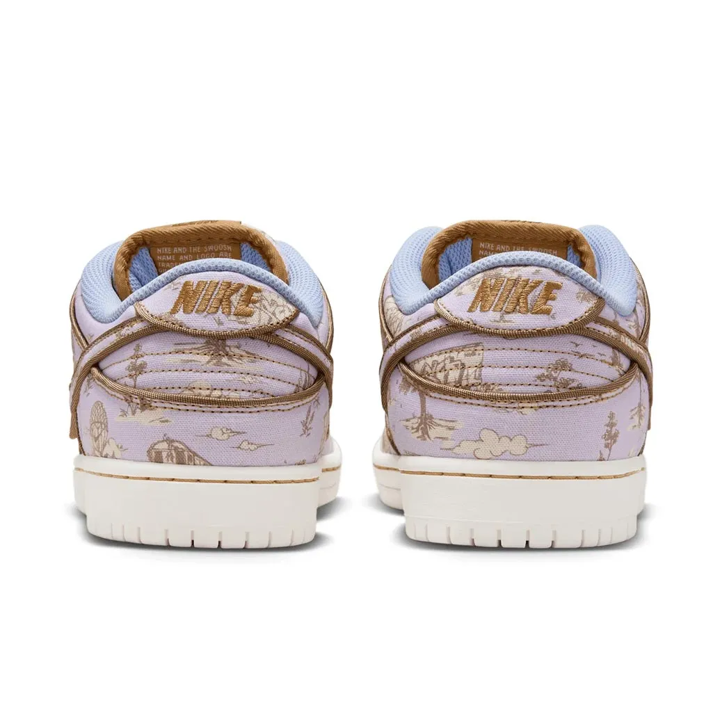 NIKE SB DUNK LOW PRO PREMIUM CITY OF STYLE - FOOTBALL GREY/COCONUT MILK-KHAKI