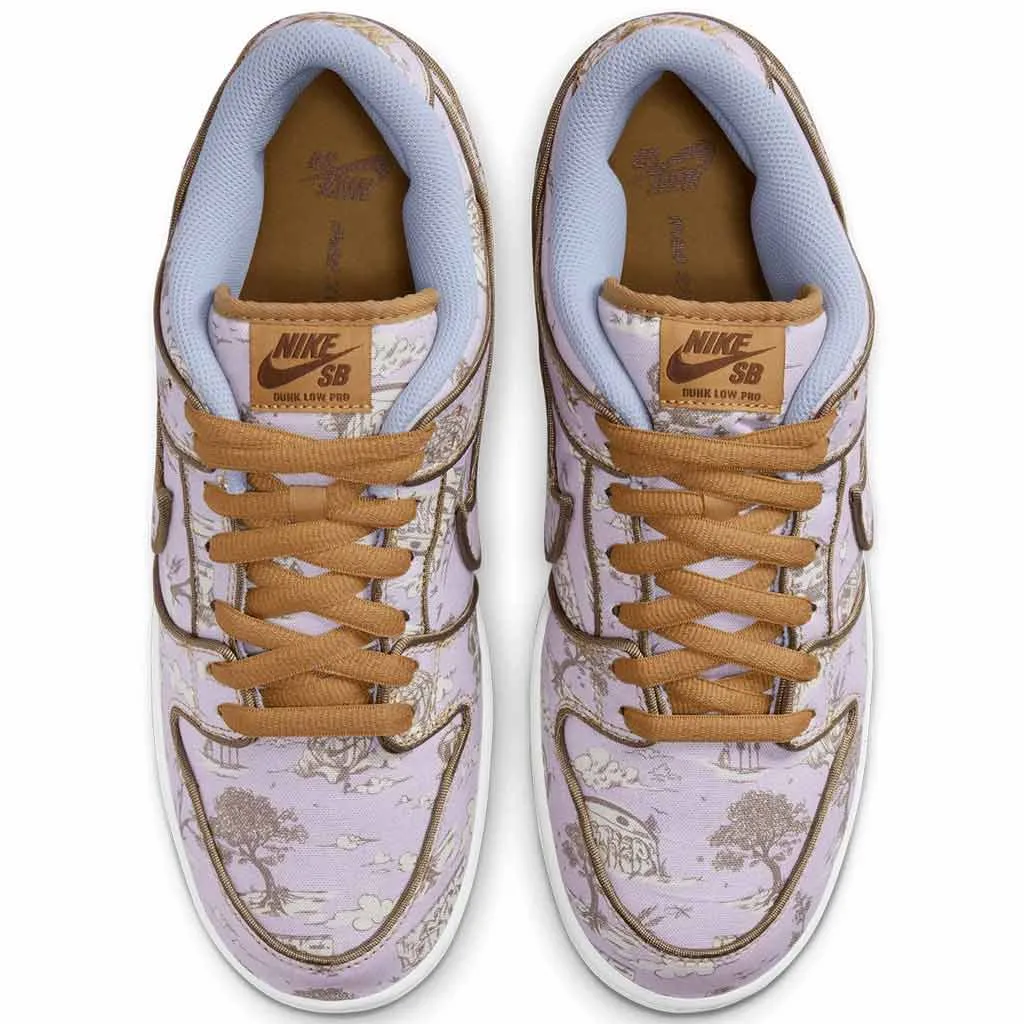 NIKE SB DUNK LOW PRO PREMIUM CITY OF STYLE - FOOTBALL GREY/COCONUT MILK-KHAKI